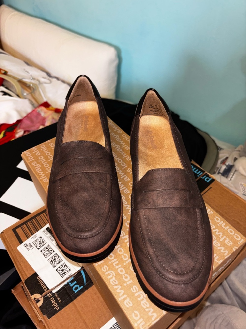 Brown Penny Loafers – Classic Slip-On Dress Shoes